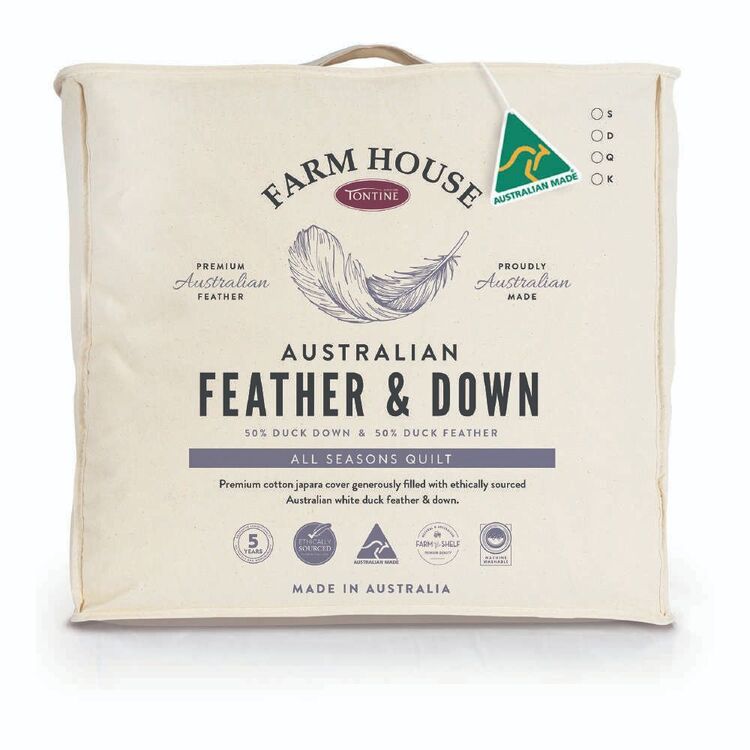 Tontine Farm House Australian Feather & Down Quilt