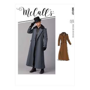 McCall's M8137 Men's Coat