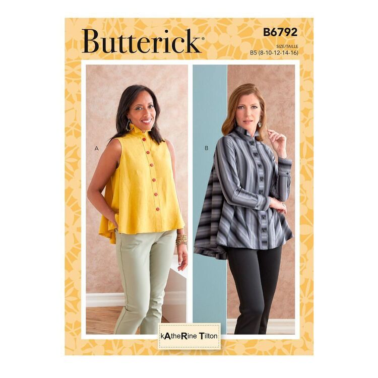 Butterick Sewing Pattern B6792 Misses' Top