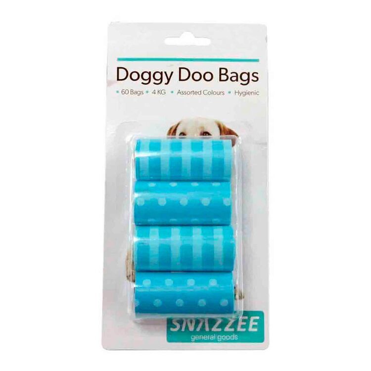 Snazzee Doggy Doo Bags Blue 220 x 310 mm