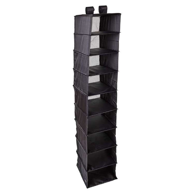 Boxsweden Kloset 9 Shelf Storage Black 34 x 22 x 120 cm