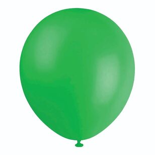Artwrap Latex Balloon 20 Pack Green 25 cm