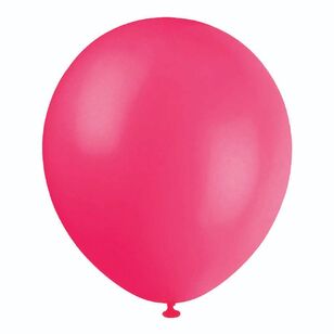 Artwrap Latex Balloon 20 Pack Pink 25 cm