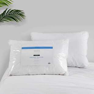 White Home Dreamy Standard Pillow White Standard