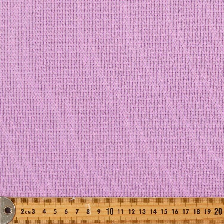 Plain 150 cm Waffle Knit Fabric