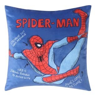 Spiderman Cushion Blue