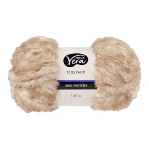 Moda Vera Otis Faux Yarn White Tan 150 g
