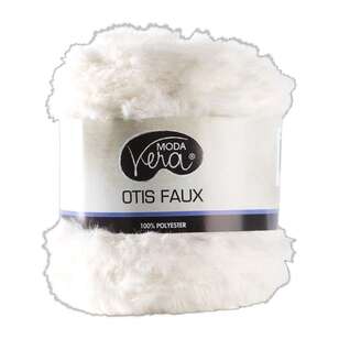 Moda Vera Otis Faux Yarn 150 g White