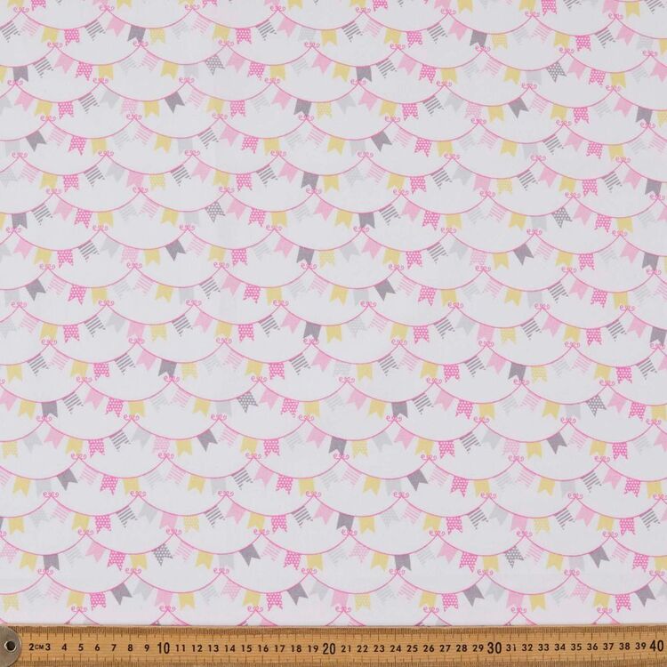 Sweet Baby Bunting Printed 112 cm Organic Cotton Fabric