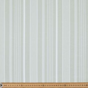 Irregular Stripe 120 cm Thermal Curtain Fabric Sage 120 cm