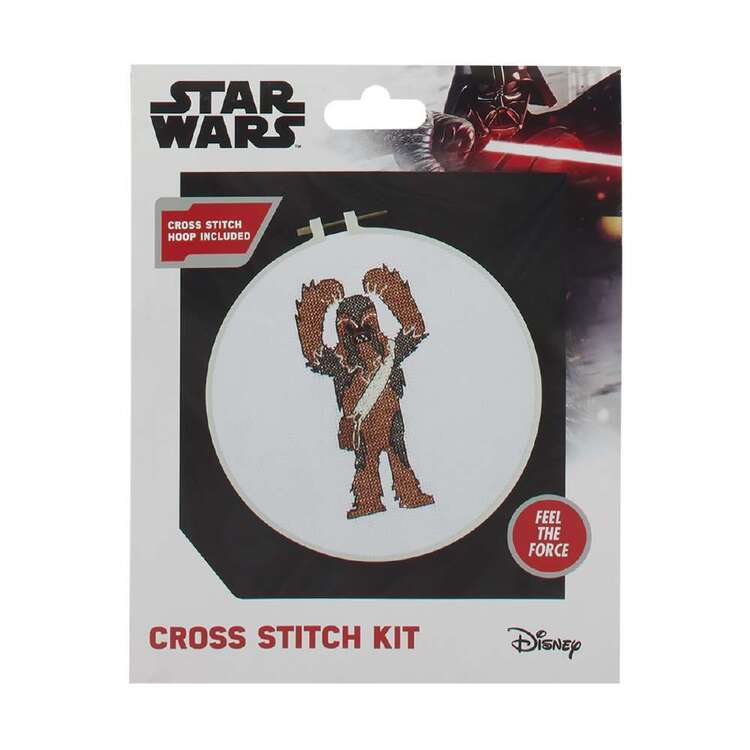 Star Wars Cross Stitch 6" Chewbaca Kit