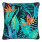 KOO Inside Out Paradise Printed Cushion Cover Teal 45 x 45 cm