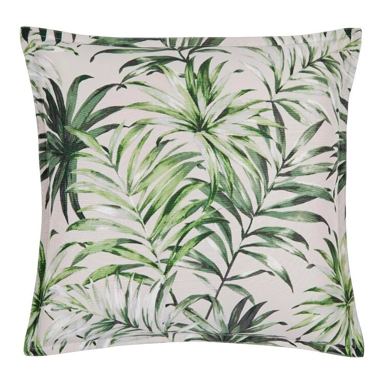 KOO Inside Out Tropical Printed Cushion Green 50 x 50 cm