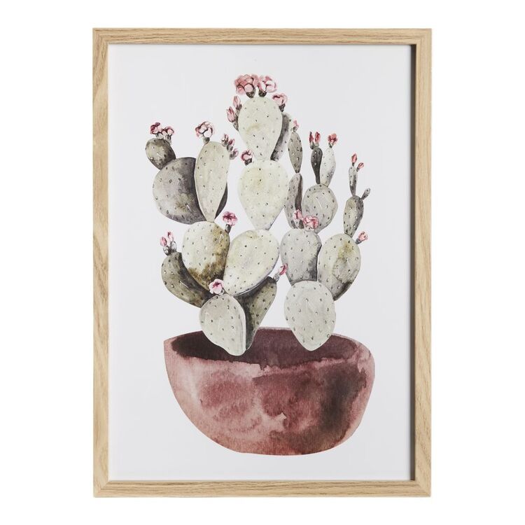 Cooper & Co Cactus A3 Framed Print