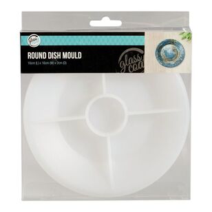 Glass Coat Round Dish Resin Mould Clear