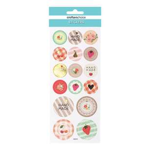 Crafters Choice Hand Made Paper Sticker Multicoloured