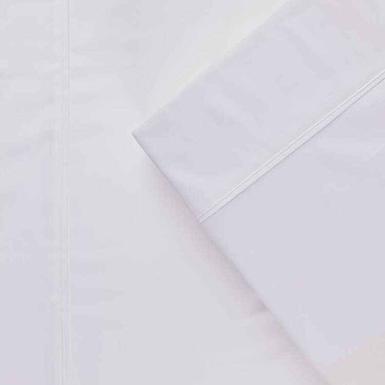 KOO Bamboo Cotton Sheet Set White Mega Queen