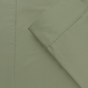 KOO Bamboo Cotton Standard Pillowcase 2 Pack Sage Standard