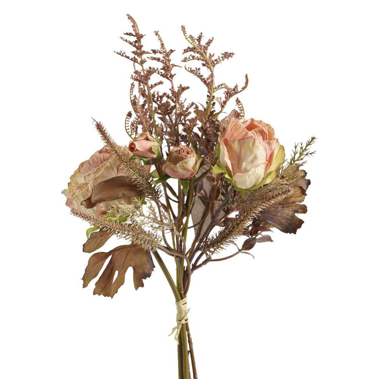 Reliance Dried Rose & Foliage Bundle