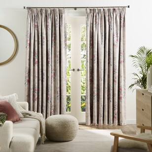 KOO Chelsea Blockout Pencil Pleat Curtains Natural