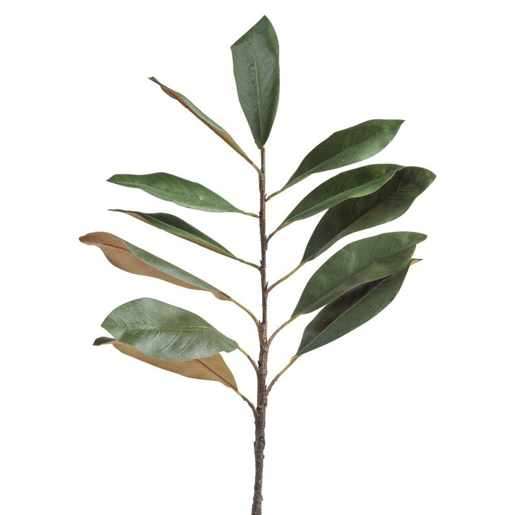 80 cm Magnolia Leaf Stem