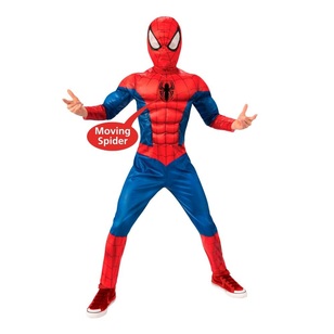 Marvel Spider-Man Deluxe Kids Costume Red 6 - 8 Years