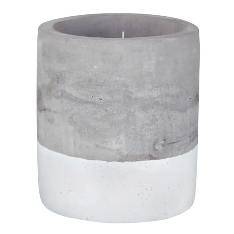 Bouclair Marakesh 15 cm Candle In Cement Holder