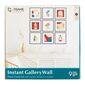 Frame Depot Instant Gallery Wall 9 Piece Photo Frame Set Natural