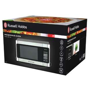 Russell Hobbs Family Size Microwave Stainless Steel 34 L