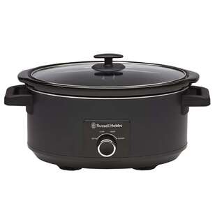 Russell Hobbs 7 L Slow Cooker Black 7 L