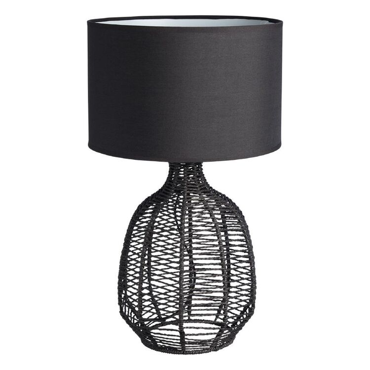 Cooper & Co Rattan Table Lamp