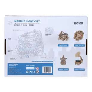 Robotime Marble Night City DIY Kit Natural