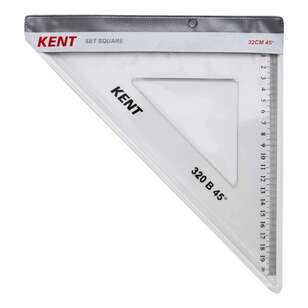 Kent Set 45 Degrees Square Clear 210 mm