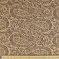 Boteh Jegheh Paisley #2 Printed 135 cm Rayon Fabric Antique 135 cm