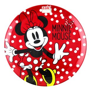 Minnie Mouse Melamine Plate Red