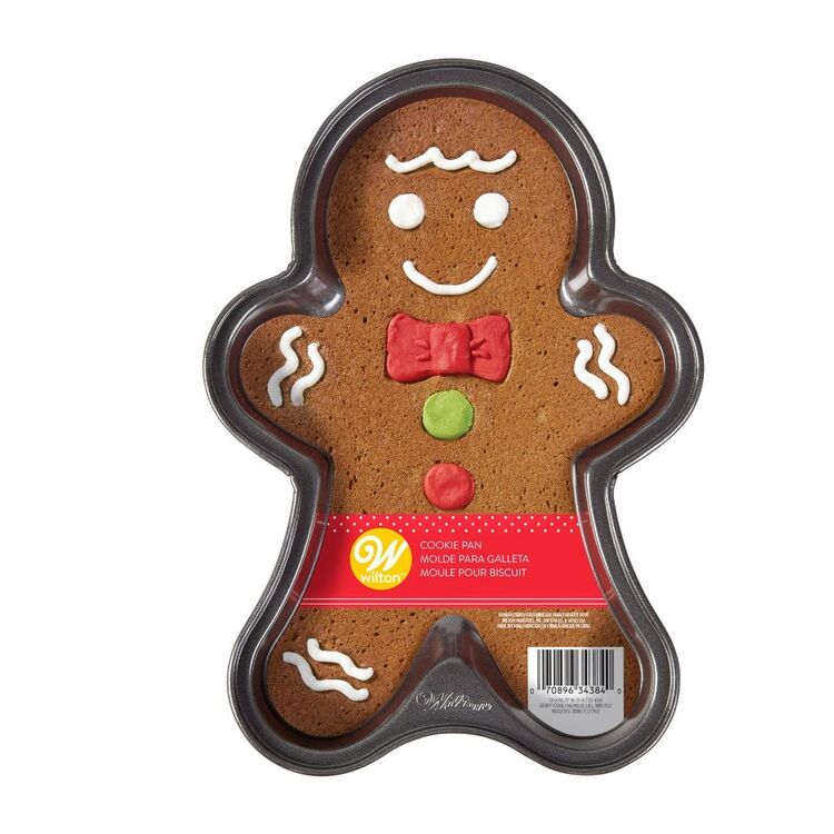 Wilton Christmas Gingerbread Boy Cookie Pan