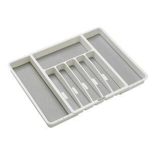 Madesmart Expandable Cutlery Tray White 41 x 33 x 5 cm