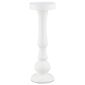 Bouclair Artistic Nook 30 cm Pillar Candle Holder White 9.5 x 30 cm