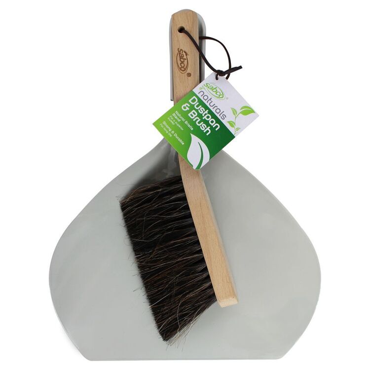 Sabco Naturals Dustpan & Brush