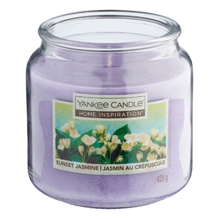 Yankee Candle Sunset Jasmine Candle Jar Lilac