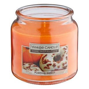 Yankee Candle Pumpkin Donut Candle Jar Orange