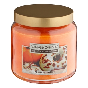 Yankee Candle Pumpkin Donut Candle Jar Orange