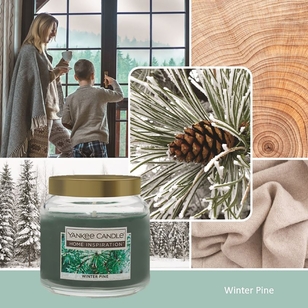 Yankee Candle Winter Pine Candle Jar Green