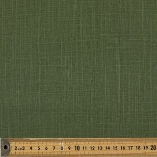 Plain 135 cm Rayon Linen Slub Fabric Forest 135 cm