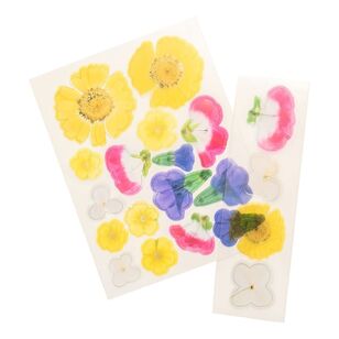 American Crafts Color Pour Acetate Flowers Resin Multicoloured