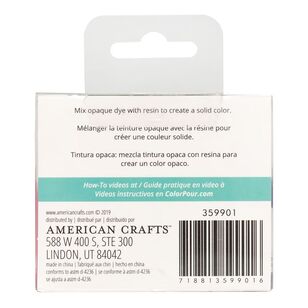 American Crafts Colour Pour Resin Opaque Dye 4 Pack Multicoloured