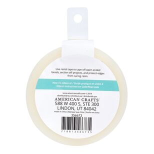 American Crafts Colour Pour Resin Resist Tape Clear