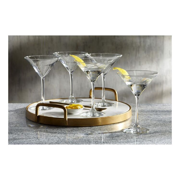 Royal Leerdam Martini Glass Set 4 Pack Clear 260 mL