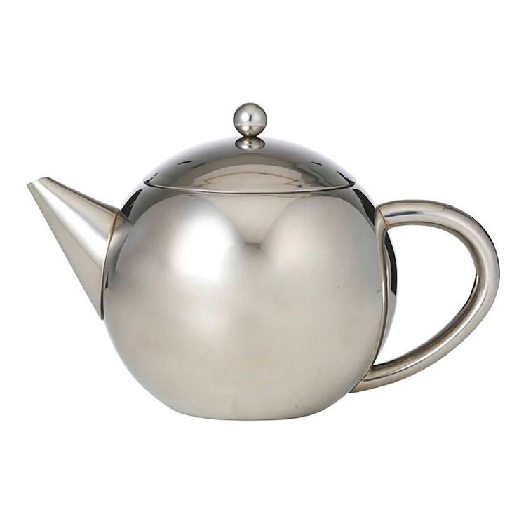 Leaf & Bean Stainless Steel Teapot With Infuser