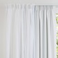 Que Blockout Pencil Pleat Curtain Lining White